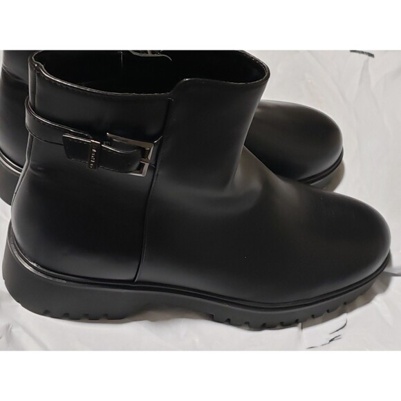 Calvin Klein Kalonie 2 Black Ankle Boots Size 10M NEW No Box - Picture 2 of 16